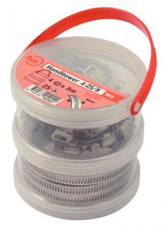 COFFRET DE COLLIERS DE SERRAGE A BANDE NON PERFOREE DE 9MM - W1