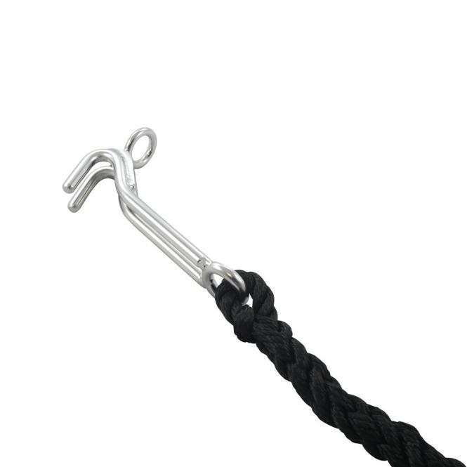 GARRA DE CADENA CON CUERDA EMPALMADA - ACERO INOXIDABLE A4/PP