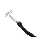 GARRA DE CORRENTE COM CORDA EMENDADA - AÇO INOXIDÁVEL A4/PP