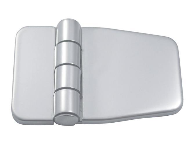 CHARNIÈRE AVEC CACHE DE VIS - INOX A4