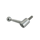 COLLIER OUVRANT AVEC GOUPILLE, CHARNIÈRE ET CLEF - INOX A4