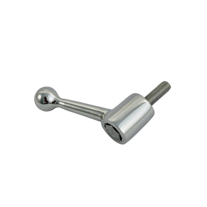  GUIDA SUPERIORE CON MANIGLIA, 2 PARTI - ACCIAIO INOX A4
