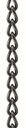 CADENA DE ESLABONES BRUÑIDA EN NEGRO - ACERO INOXIDABLE A2