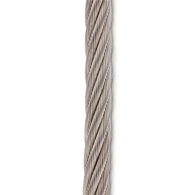 WIRE ROPE FLEXIBLE 6X36 IWRC SZ - STAINLESS STEEL A4