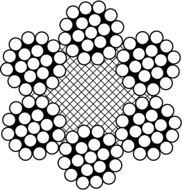 EDELSTAHLDRAHTSEIL 6X19+PP - EDELSTAHL A4