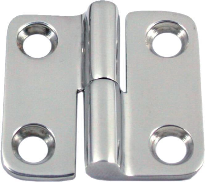  DOBRADIÇA DE 2 PARTES - AÇO INOXIDÁVEL A4