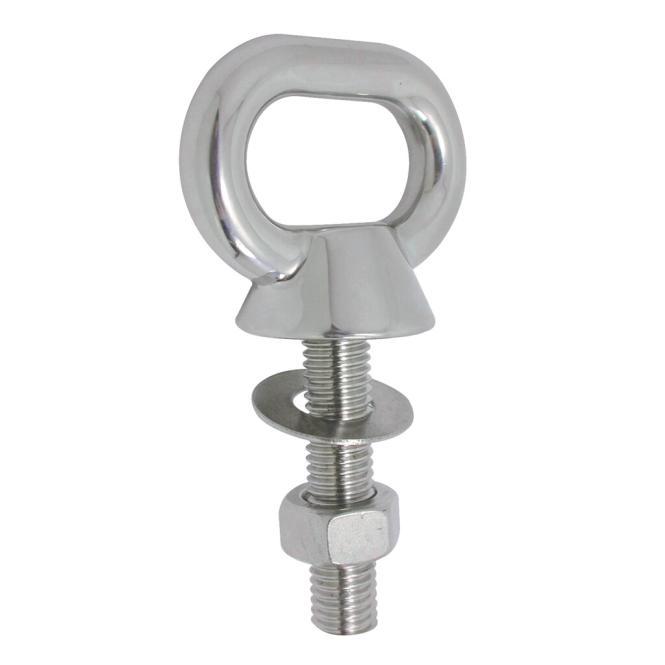 PERNO DE OJO DE ELEVACIÓN OVALADO - ACERO INOXIDABLE A4