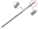  ADJUSTABLE BIMINI POLE - STAINLESS STEEL A2