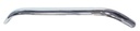CORRIMANO CON GRADINO INTERNO - ACCIAIO INOX A4