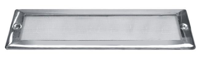 GRIGLIA DI VENTILAZIONE - ACCIAIO INOX A2