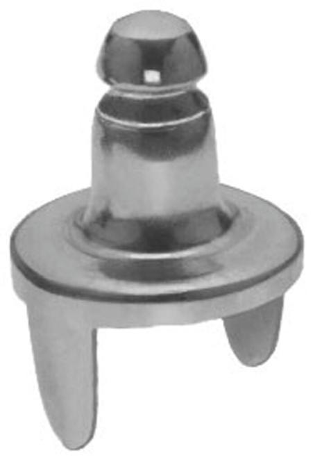 LIFT-THE-DOT STUD FOR TEXTILE - BRASS