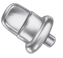  PULSANTE DI SVOLTA DOT-COMMON-SENSE PER FORO PUNZONATO - OTTONE