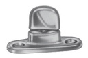 DOT-COMMON-SENSE TURN BUTTON FOR SCREW FIXING - BRASS