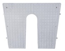  PLACA DE ESPEJO DE POPA DEL MOTOR, INCLINADA 4° - PLÁSTICO