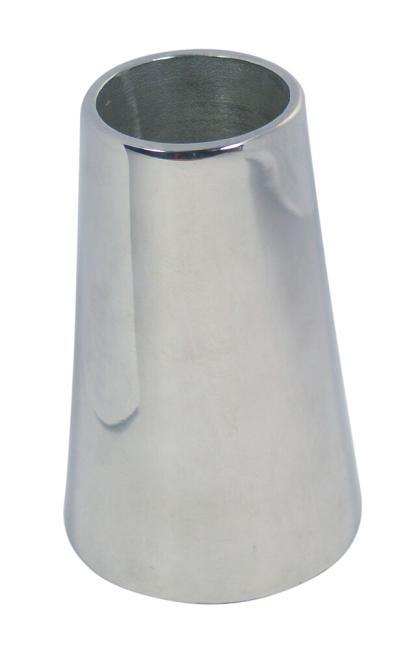 EMBASE CHANDELIER 90° AVEC FILETAGE INTERNE - INOX A4