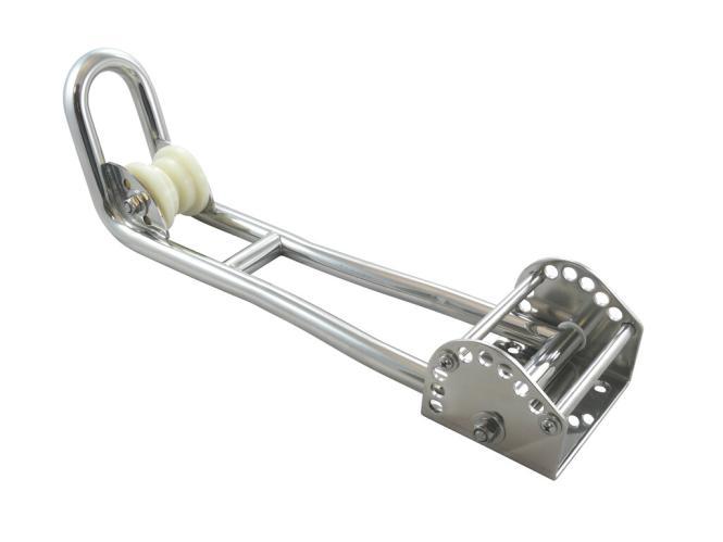 DAVIER D'ANCRE DE POUPE - INOX A4