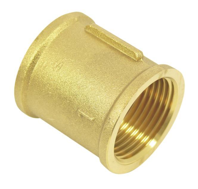 RACCORD AVEC FILETAGE INTÉRIEUR - LAITON