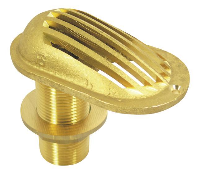 SCARICO DELL'ACQUA CON FILETTATURA ESTERNA - OTTONE