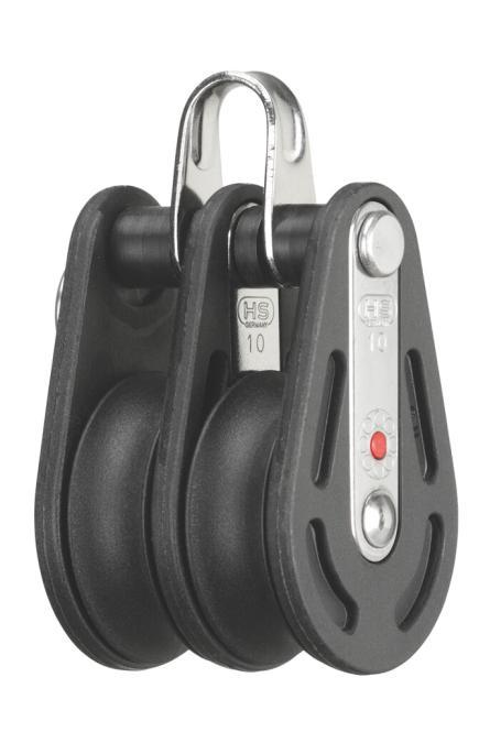 BLOCO SPRENGER 10MM COM ROLAMENTO DE ESFERAS - AÇO INOXIDÁVEL A2/PLÁSTICO