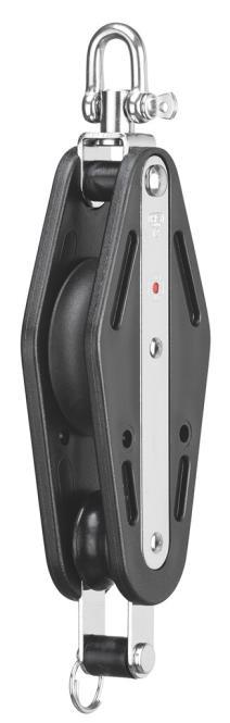 POULIE SPRENGER 12MM AVEC ROULEMENT À BILLES - INOX A2/PLASTIQUE