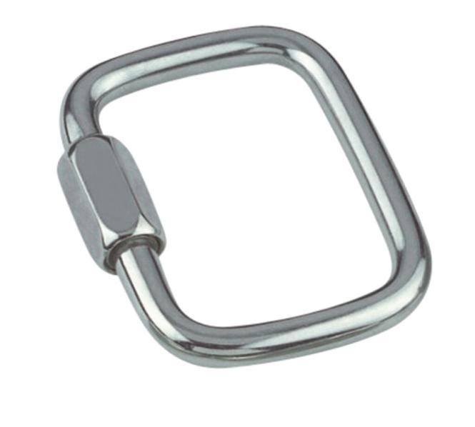 COLLEGAMENTO RAPIDO DI FORMA QUADRATA - ACCIAIO INOX A4