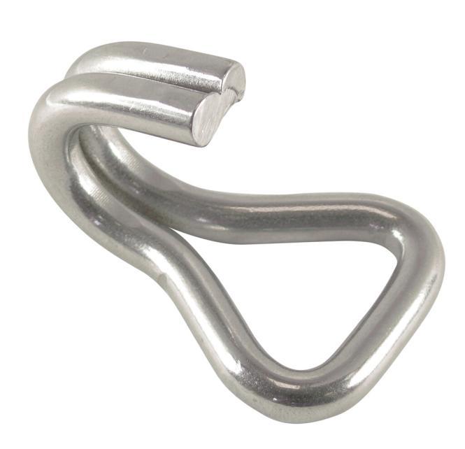 GANCHO DE CORREA, RESISTENTE - ACERO INOXIDABLE A4