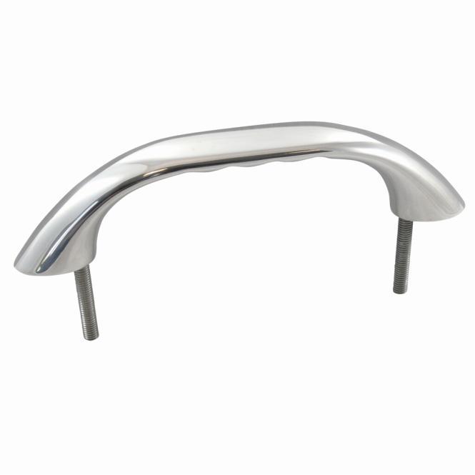 MANIGLIA CON FILETTATURA - ACCIAIO INOX A4