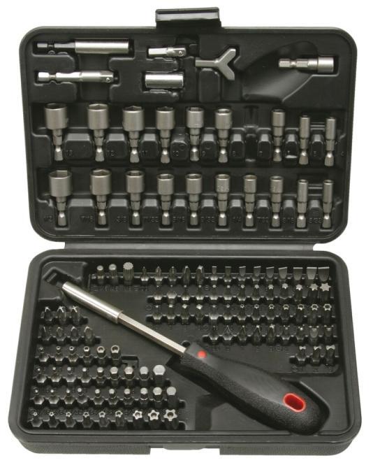  BIT SORTIMENT 1/4" 122-TLG. - CRV