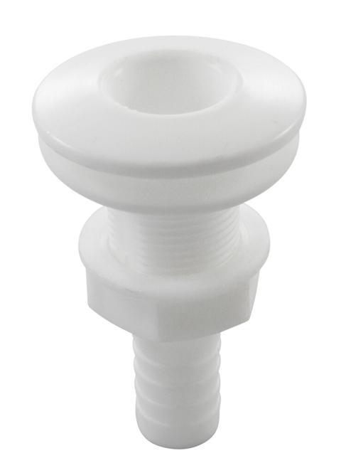 PASSASCAFO CON ATTACCO PER TUBO FLESSIBILE - NYLON