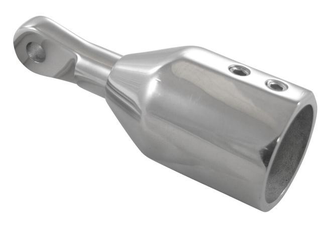 PROLONGATION D'EMBOUT RENFORCÉ POUR TUBE AVEC 2VIS - INOX A4