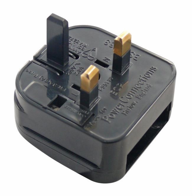 ADAPTER STECKER UK 3-POLIG -