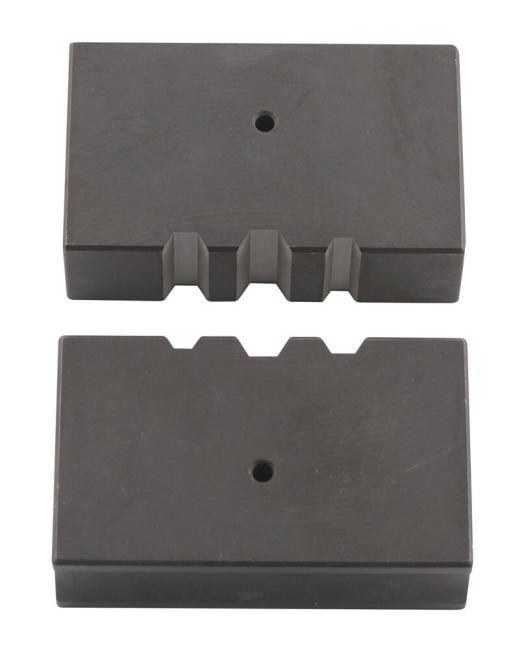 DIES FOR OVAL-FERRULES CRIMPING - STEEL