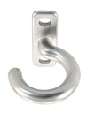 CEILING HOOK WITH GROUND PLATE - STAINLESS STEEL A4