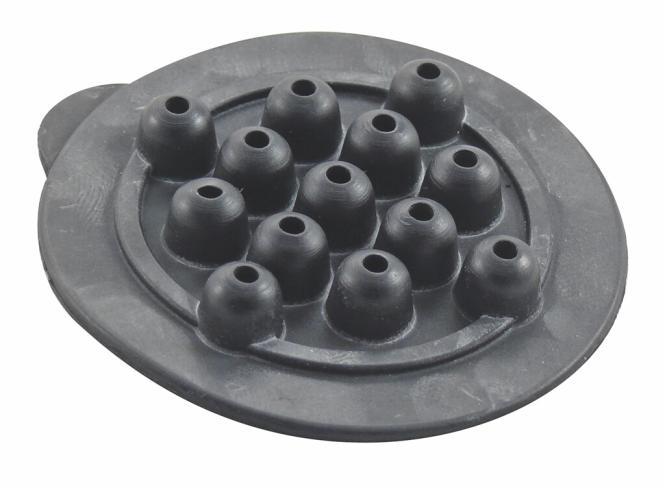 PLUG FOR DECK DRAIN - RUBBER