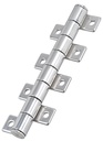 HOLDING HINGE WITH SHORT LEAVES - STAINLESS STEEL A4