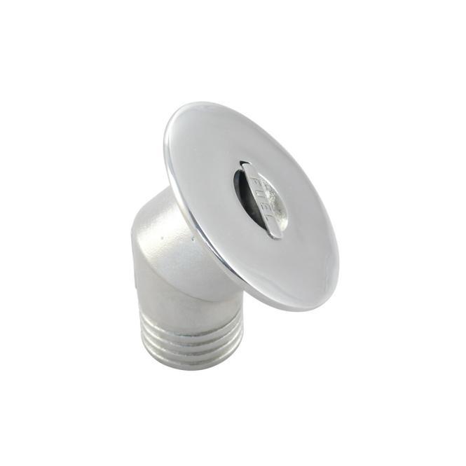 HOSE DECK FILL WITH RETRACTABLE HANDLE, 30° - STAINLESS STEEL A4