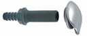  WATER DRAIN WITH STAINLESS STEEL CAP - STAINLESS STEEL A4/NYLON