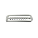 FIBBIA A FETTUCCIA CON BARRA DENTATA - ACCIAIO INOX A4