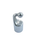 TAPPO SUPERIORE CON SNODO SFERICO, 90° - ACCIAIO INOX A4