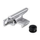 SERRURE DE PORTE OR DE TIROIR, CACHÉ - INOX A4/PLASTIQUE
