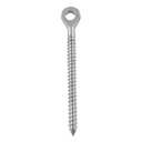 THREAD EYE WITH WOOD THREAD MT-SERIES - STAINLESS STEEL A4