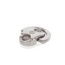  FOLDABLE PAD EYE, MIRROR POLISHED, MT-SERIES - STAINLESS STEEL A4/PA
