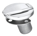  SOCKET WITH CAP FOR SUNSHADE POLE - STAINLESS STEEL A4