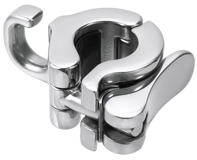  QUICK RELEASE HOOK FOR SUNSHADE POLE - STAINLESS STEEL A4