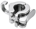 QUICK RELEASE HOOK FOR SUNSHADE POLE - STAINLESS STEEL A4