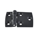 PLASTIC HINGE, ASYMMETRICAL - STAINLESS STEEL A4/PA