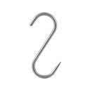 S-HOOK, GANCHO PARA CARNE - AÇO INOXIDÁVEL A2