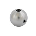 BUTÉE DE BOULE DE CÂBLE, SURFACE PONCÉE - INOX A4