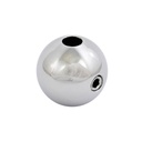 WIRE ROPE BALL STOPPER, POLISHED - STAINLESS STEEL A4