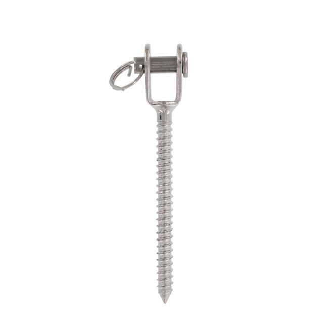  FORK WITH WOOD THREAD - STAINLESS STEEL A4